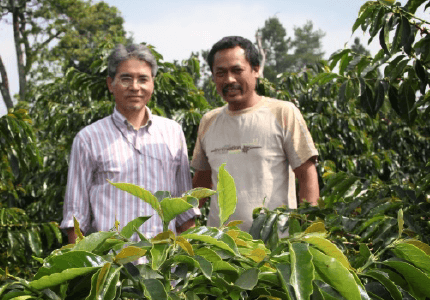 スマトラ島リントン地区