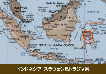 スラウェシ島トラジャ県